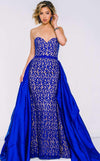 Jovani Strapless Long Prom Gown 35052 - The Dress Outlet