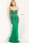 Jovani Strapless Sexy Long Prom Dress 08142 - The Dress Outlet