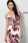 Jovani Two Piece Floral Short Dress JVN64961 - The Dress Outlet