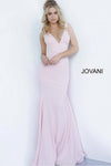 Jovani V-Neck Long Prom Dress 02132 - The Dress Outlet