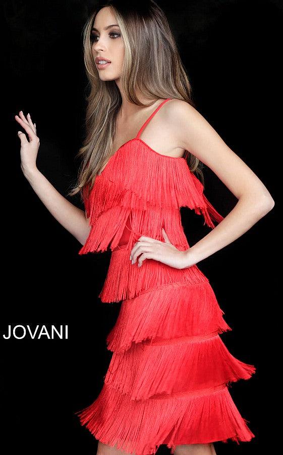 Jovani Fringe Dress