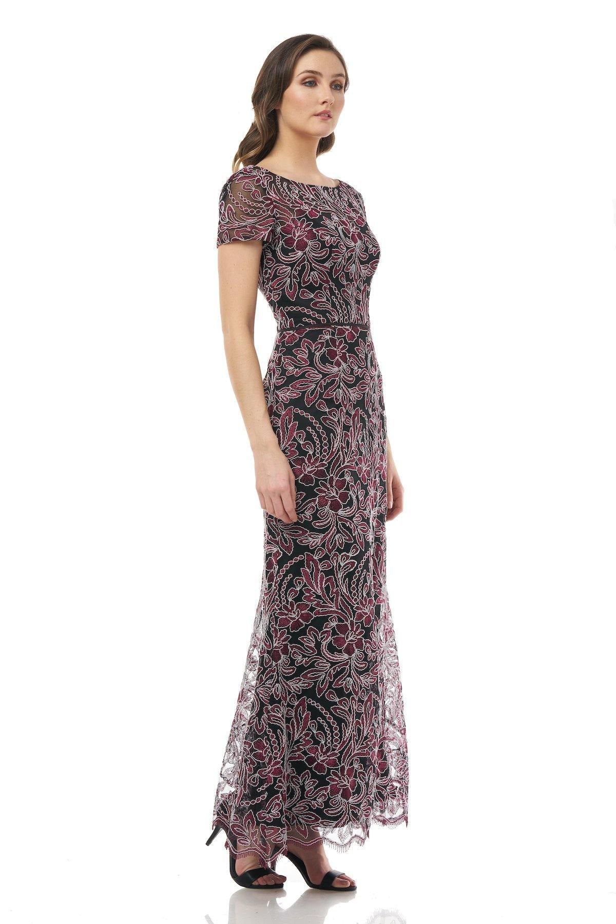 Js collections lace outlet mermaid gown