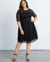 Kiyonna Formal Short Lace Dress - The Dress Outlet