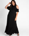 Kiyonna Long Formal A-line Dress - The Dress Outlet