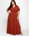 Kiyonna Long Formal Maxi Dress - The Dress Outlet