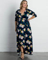 Kiyonna Long Formal Maxi Dress - The Dress Outlet