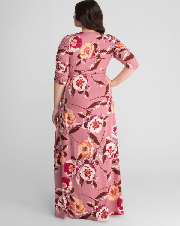 Kiyonna Long Formal Maxi Dress - The Dress Outlet