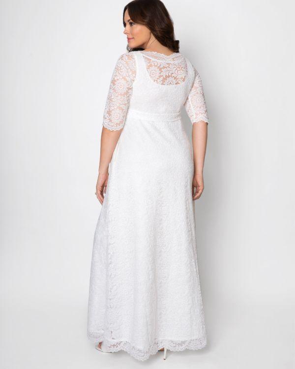 Kiyonna Long Wedding Dress - The Dress Outlet