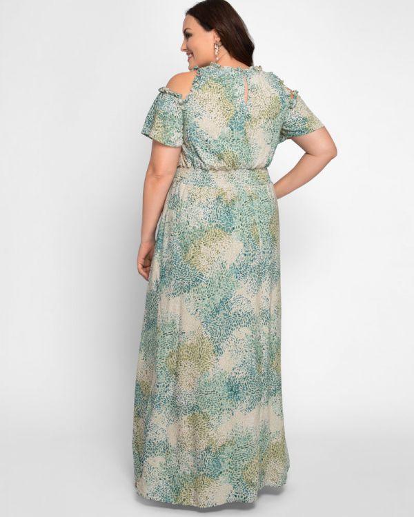 Kiyonna Plus Size Long Dress - The Dress Outlet