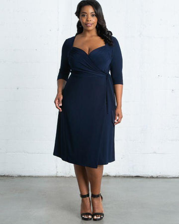 Kiyonna Short Formal Plus Size Dress for $98.0, – The Dress Outlet