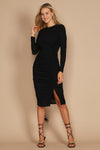 Laundry by Shelli Segal Formal Long Sleeve Dress - The Dress Outlet