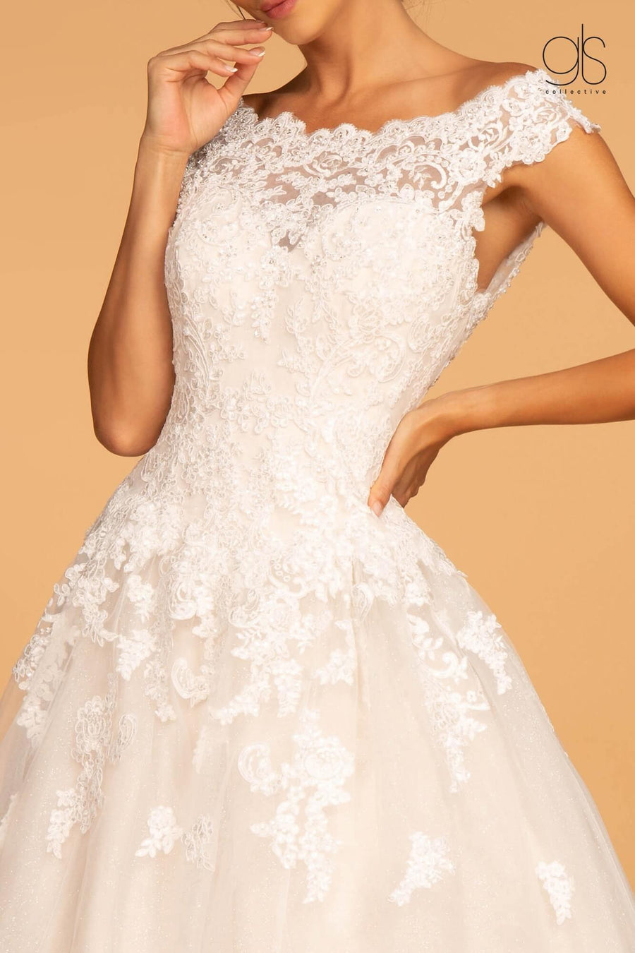 Long A-Line Wedding Dress Sale - The Dress Outlet