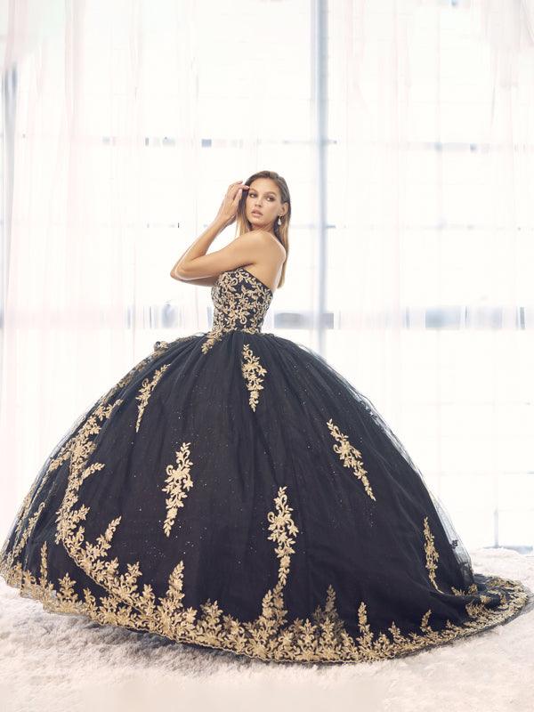 Long Ball Gown Sweet 16 Quinceanera Dress - The Dress Outlet