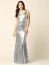 Long Fitted Formal Sleeveless Prom Dress - The Dress Outlet