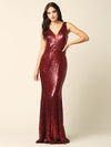 Long Fitted Formal Sleeveless Prom Dress - The Dress Outlet