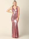 Long Fitted Formal Sleeveless Prom Dress - The Dress Outlet