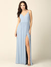 Long Formal Bridesmaids Chiffon Dress - The Dress Outlet