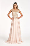 Long Formal Chiffon Mother of the Bride Dress - The Dress Outlet