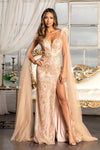 Long Formal Mermaid Prom Dress - The Dress Outlet