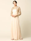 Long Formal Mother of the Bride Lace Jacket Dress - The Dress Outlet