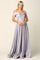 Prom Dresses Long Formal Off Shoulder Glitter Ball Gown Lilac