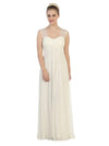 Long Formal Sleeveless Chiffon Bridesmaids Dress - The Dress Outlet