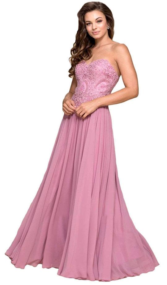 Long Formal Strapless Formal Dress Sale - The Dress Outlet