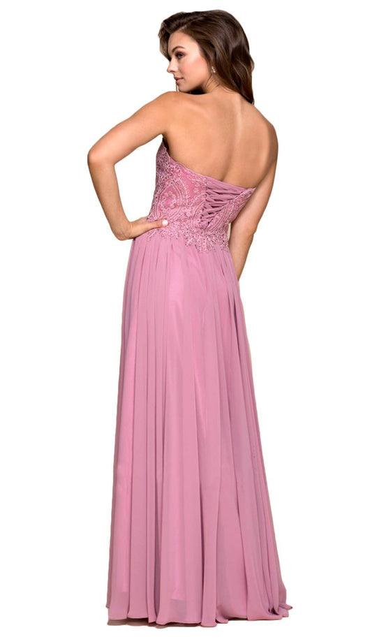 Long Formal Strapless Formal Dress Sale - The Dress Outlet