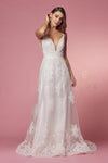 Long Lace Wedding Dress - The Dress Outlet