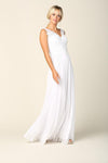 Long Mother of the Bride Chiffon Formal Dress Sale - The Dress Outlet