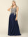 Long Mother of the Bride Chiffon Formal Dress - The Dress Outlet