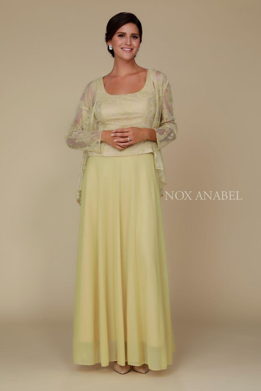 Long Mother of the Bride Dress with Jacket Sale - The Dress Outlet