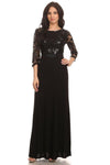 Long Mother of the Bride Formal Evening Gown - The Dress Outlet