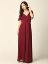 Long Off Shoulder Formal Bridesmaids Dress - The Dress Outlet