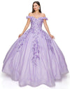 Long Off Shoulder Quinceanera Dress - The Dress Outlet