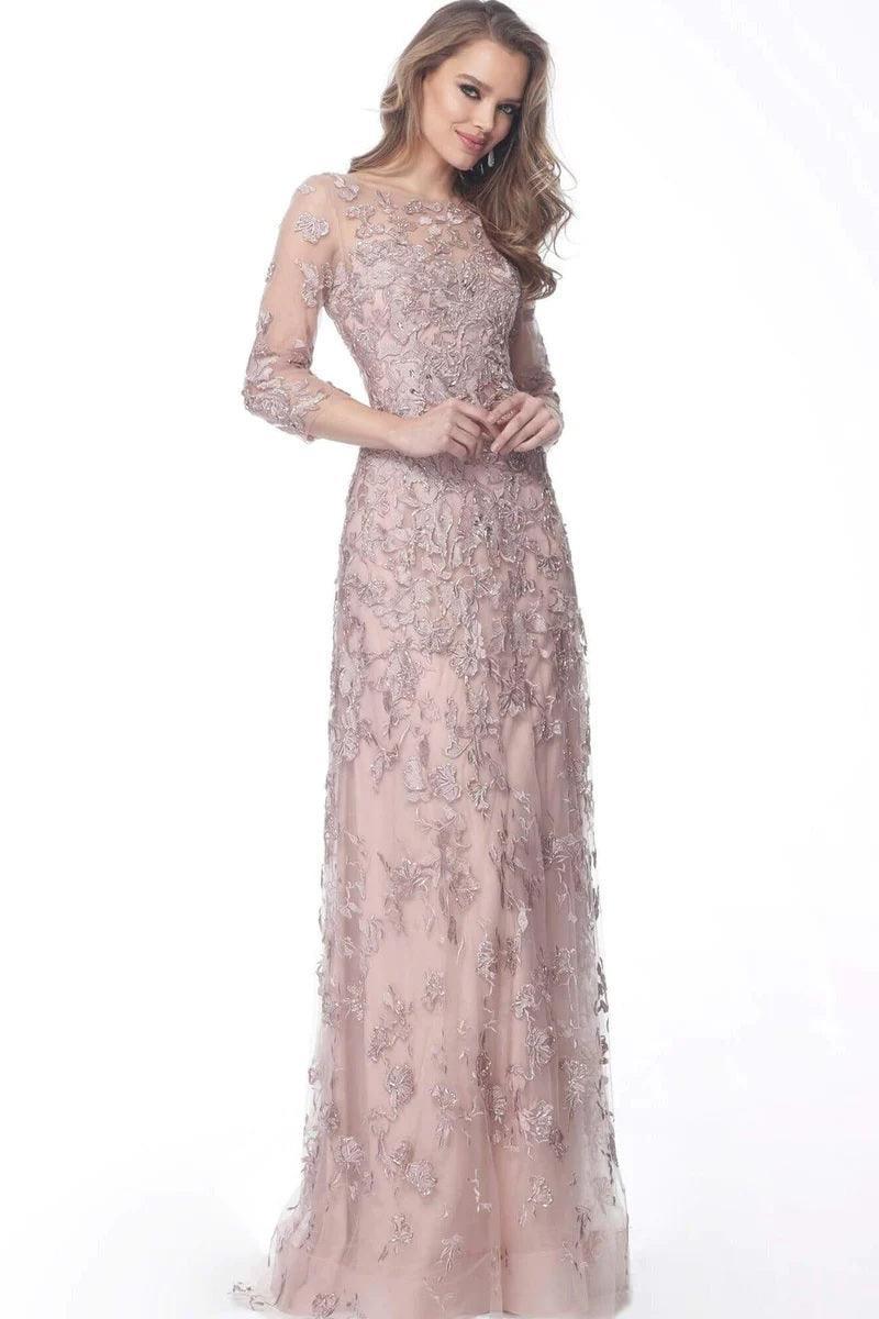 Long Sleeve Long Formal Dress 59376 - The Dress Outlet