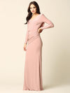 Long Sleeve Mother of the Bride Formal Dress - The Dress Outlet