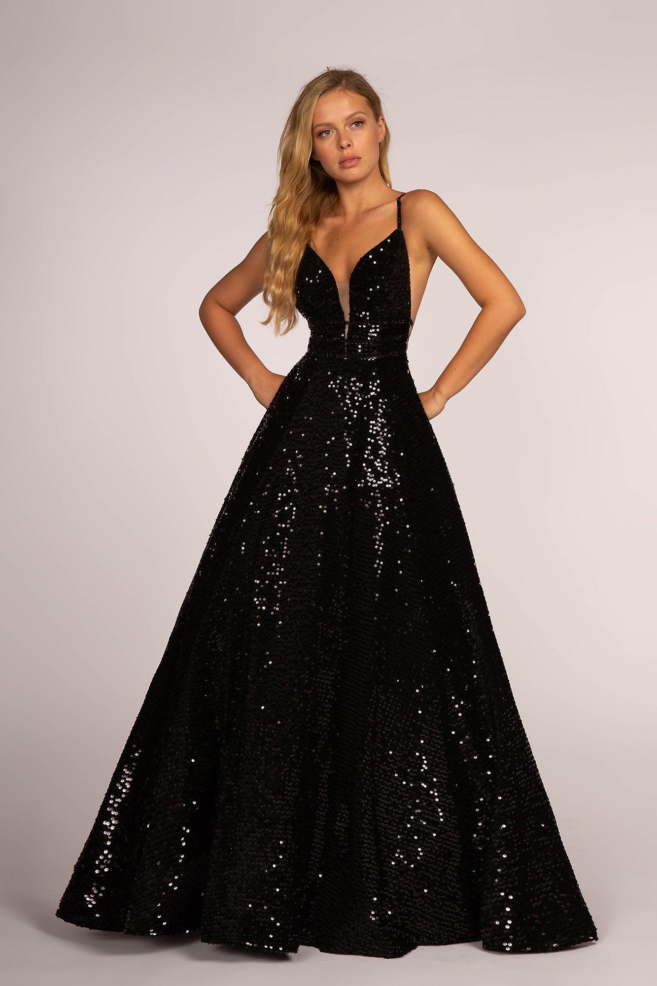 Long Sleeveless Prom Dress Sale - The Dress Outlet