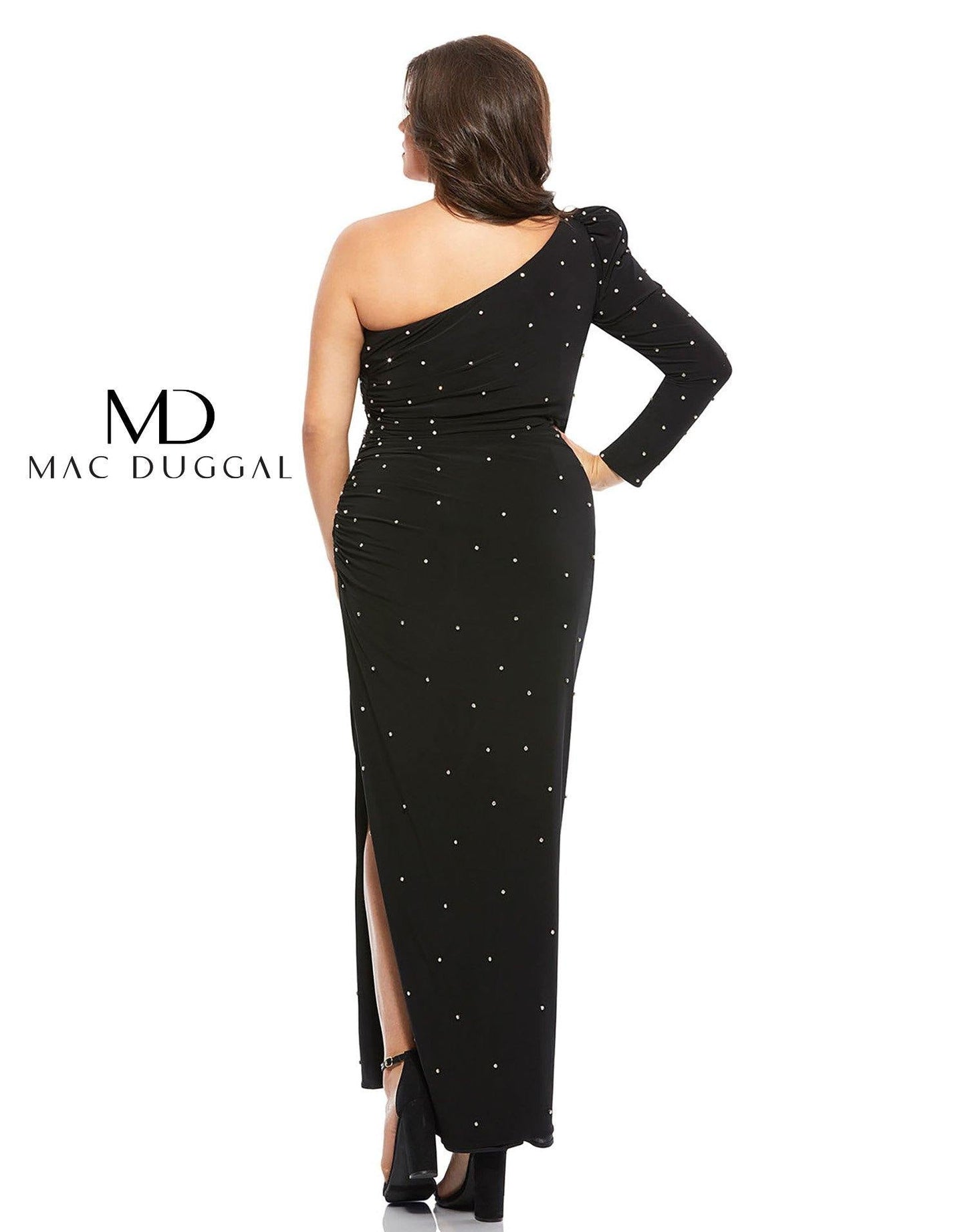 Mac Duggal Fabulouss Long Plus Size Dress 67733 - The Dress Outlet