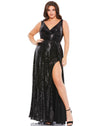 Mac Duggal Fabulouss Plus Size Long Dress 49295 - The Dress Outlet