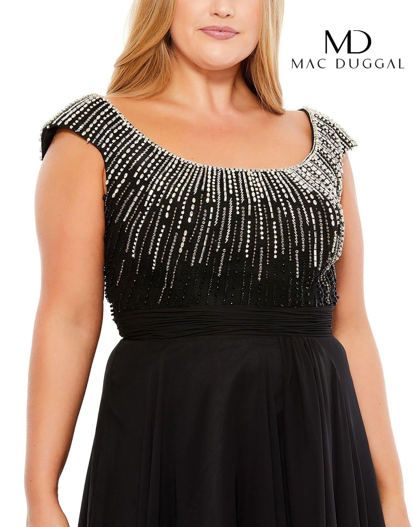 Mac Duggal Fabulouss Plus Size Long Dress 67735 - The Dress Outlet