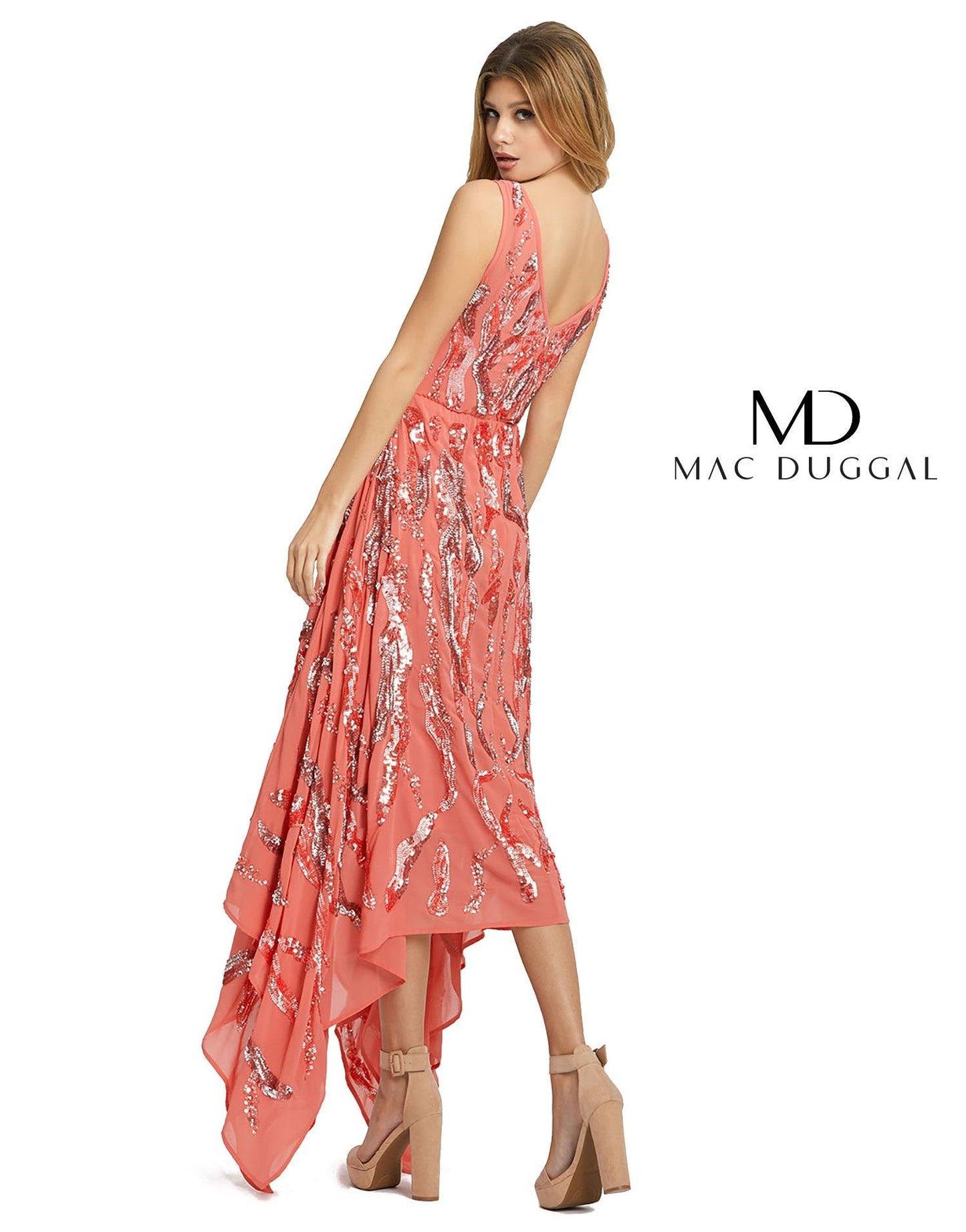 Mac Duggal Formal Sleeveless Dress 10524 Sale - The Dress Outlet