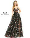 Mac Duggal Long Floral Formal Dress 62989 Sale - The Dress Outlet