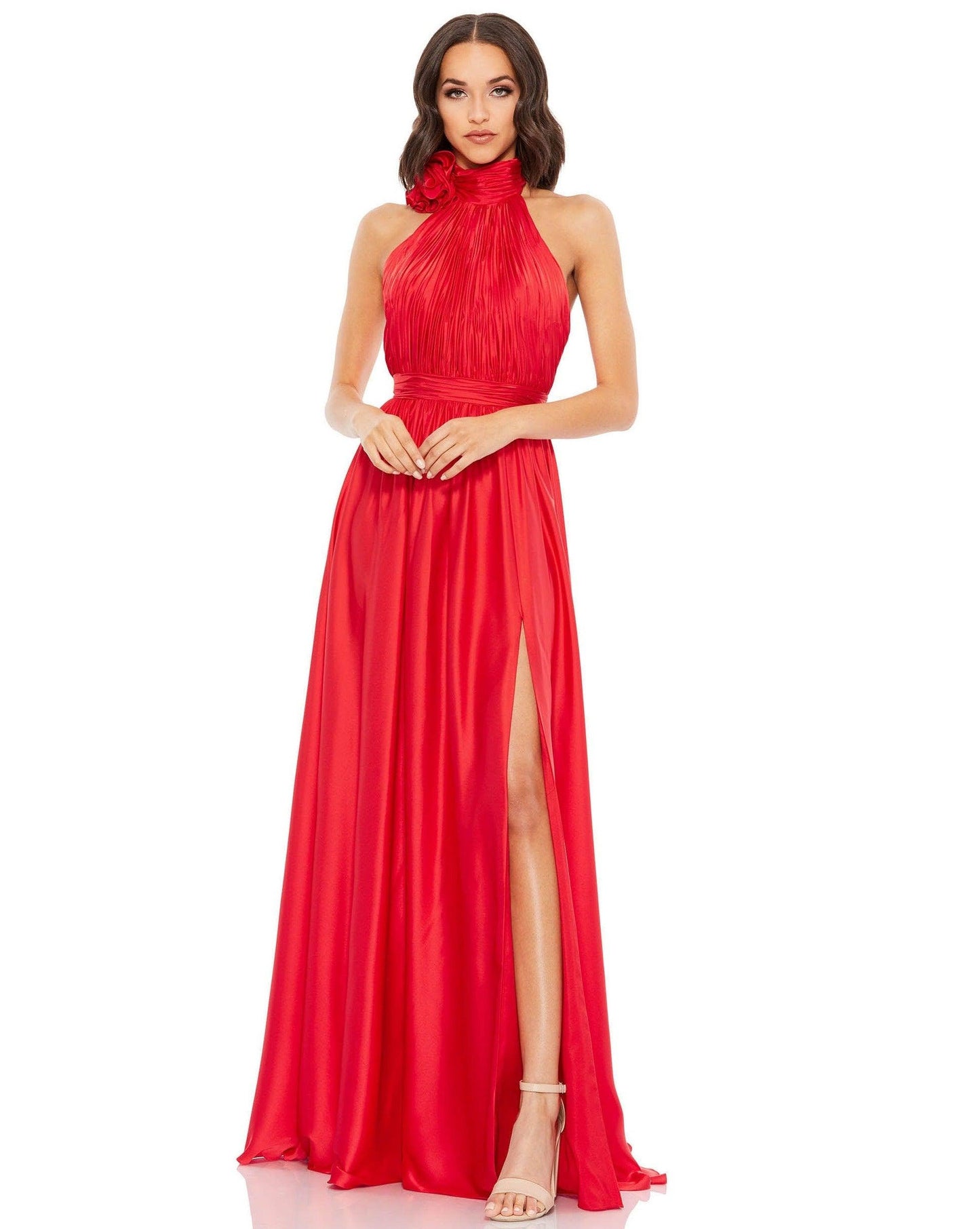 Prom Dresses Long Formal Chiffon Prom Dress Cherry