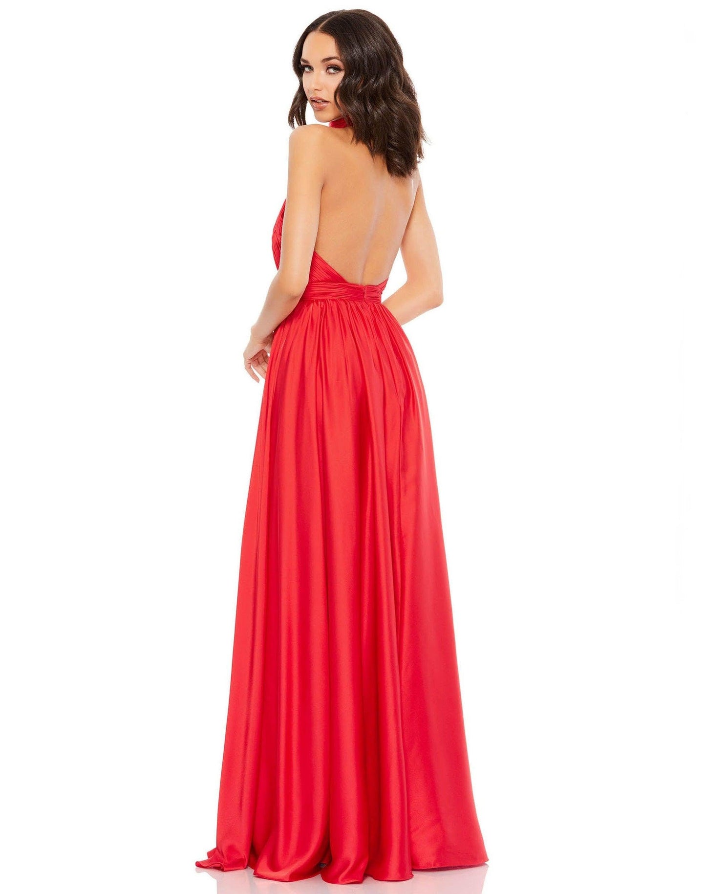 Prom Dresses Long Formal Chiffon Prom Dress Cherry