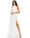 Prom Dresses Long Formal Chiffon Prom Dress White