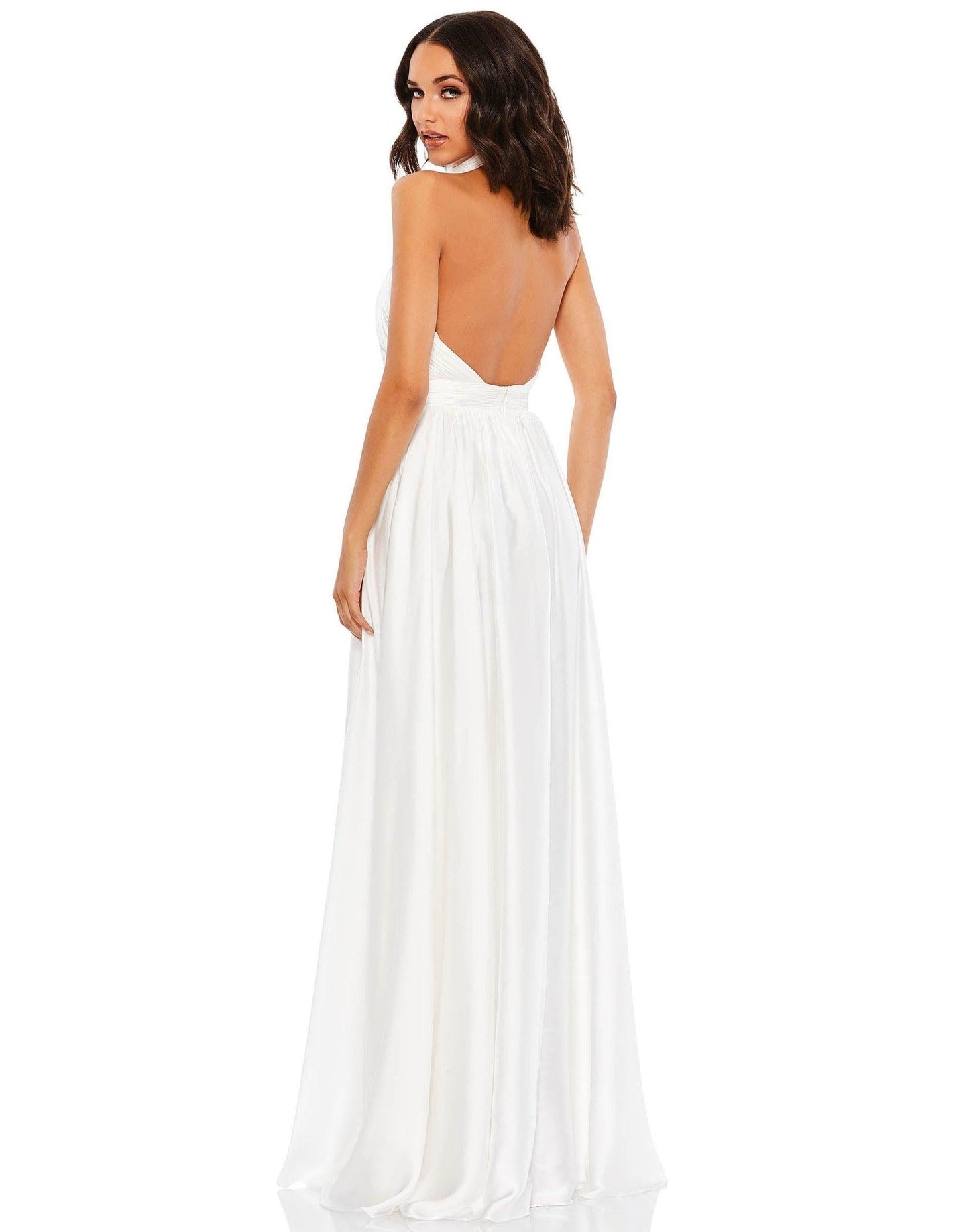 Prom Dresses Long Formal Chiffon Prom Dress White