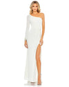 Formal Dresses Long Formal Fitted Evening Dress White