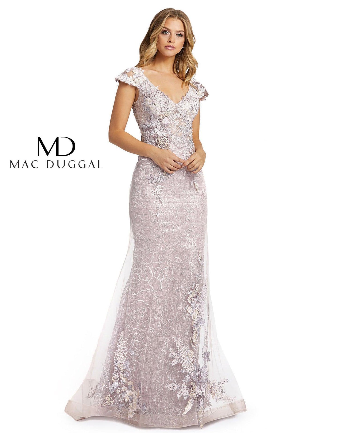 Mac Duggal Long Formal Mermaid Gown 20144 Sale - The Dress Outlet