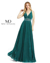 Mac Duggal Long Formal Pleated Prom Gown 30710 Sale - The Dress Outlet